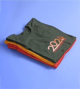 2024 Has Arrived : Cute Printed T-shirt For Kids (Green) Best Gift For Kids