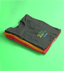 Hope For 2024 : Best Printed T-shirt For School Kids (Green) Best Gift For Boys Girls