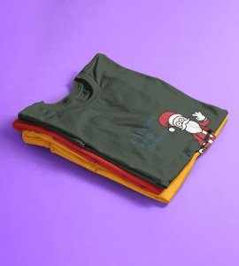 How Was Your Christmas: Cute Printed T-shirt (Green) Best Gift For Kids Boys Girls