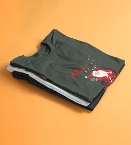 I Am Coming: Best Printed T-shirt (Green) Perfect Gift For Secret Santa