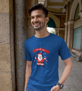 Free Gifts: Best Printed T-shirt (Blue) Perfect Gift For Christmas Eve