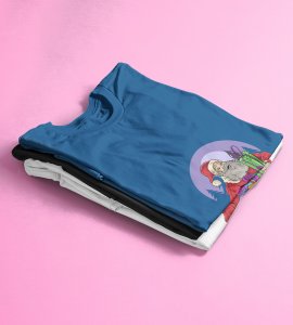 Take Your Gift: Best Printed T-shirt (Blue) Unique Gift For Secret Santa