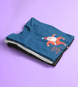 Everything Is Over: Best Printed T-shirt For Christmas (Blue) Unique Gift For Boys Girls
