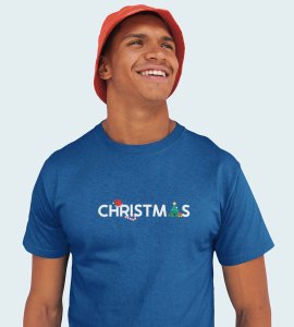 Christmas Eve: Best Printed T-shirt (Blue) Unique Gifts For Secret Santa