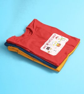 Small Gift : Unique Printed T-shirt (Red) Best Gifts For Secret Santa