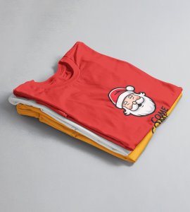 Come To Santa : Cutest Printed T-shirt (Red) Best Gift For Kids