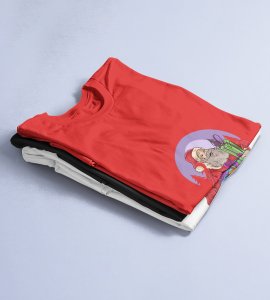 Take Your Gift: Best Printed T-shirt (Red) Unique Gift For Secret Santa