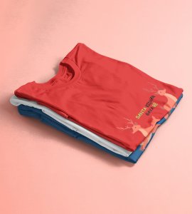 Where Did Santa Go?: Best Printed T-shirt (Red) Best Gift For Boys Girls