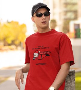 Super Santa : Unique And Funny Printed T-shirt (Red) Perfect Gift For Boys Girls