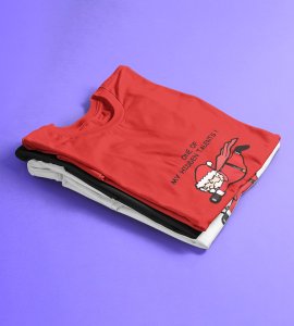 Super Santa : Unique And Funny Printed T-shirt (Red) Perfect Gift For Boys Girls