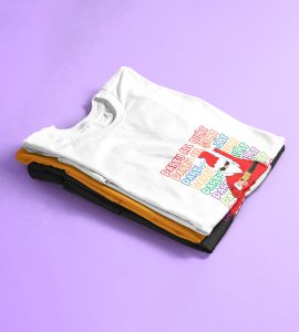 Party Animal Santa : Most Unique Printed T-shirt (White) Best Gift For Boys Girls