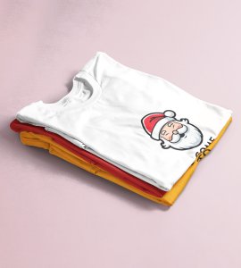 Come To Santa : Cutest Printed T-shirt (White) Best Gift For Kids
