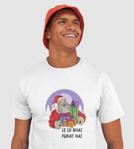 Take Your Gift: Best Printed T-shirt (White) Unique Gift For Secret Santa