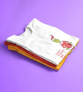 Christmas With Alien's : Best Printed T-shirt (White) Perfect Gift For Secret Santa