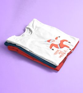 Everything Is Over: Best Printed T-shirt For Christmas (White) Unique Gift For Boys Girls