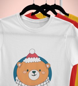Winter Vibes: Welcome Christmas With(White) T-shirt Perfect Gift For Kids Boys Girls