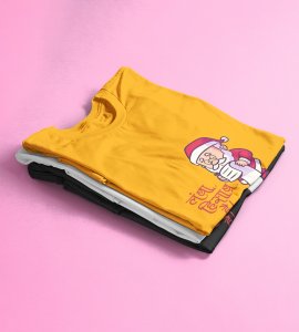 Long Gifts List: Cute Printed T-shirt (Yellow) Unique Gift For Kids Boys Girls
