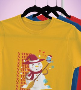 Xmas Party : Best Comic Printed T-shirt by (brands) Perfect Gift For Kids