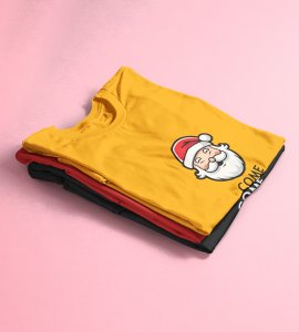 Come To Santa : Cutest Printed T-shirt (Yellow) Best Gift For Kids