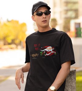 Go Away : Best Printed T-shirt (Black) Perfect Gift For Kids Boys Girls