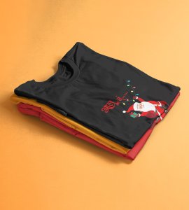 I Am Coming: Best Printed T-shirt (Black) Perfect Gift For Secret Santa