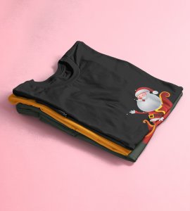 Did Everyone Got The Gift: Best Printed T-shirt(Black): great Gift For Secret Santa