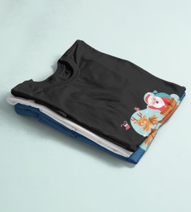 What You Want Kids : Funniest Printed T-shirt(Black): Cute Gift For Secret Santa
