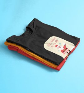 No More Gifts : Mysterious Printed T-shirt (Black) Unique Gifts For Secret Santa