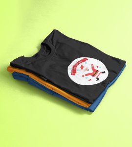 Free Gifts: Best Printed T-shirt (Black) Perfect Gift For Christmas Eve