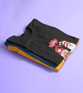 Lover Elves: Best Christmas T-shirt (Black) - Ideal for Staying Refreshed Gift for Husband Wife Love Boy Girl.