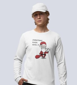 How Was Your Christmas: Best DesignedFull Sleeve T-shirt White Amazing Gift For Secret Santa