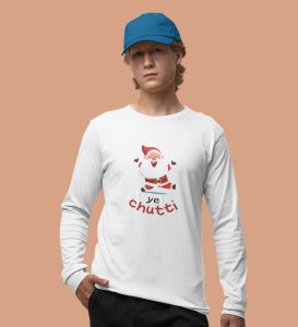 Christmas Vacation: Best DesignedFull Sleeve T-shirt For School Kids White Best Gift For Boys Girls