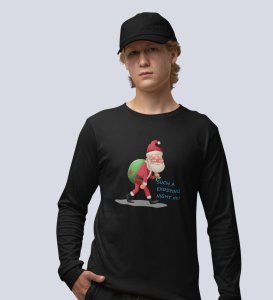 I Am Coming: Best DesignedFull Sleeve T-shirt Black Perfect Gift For Secret Santa