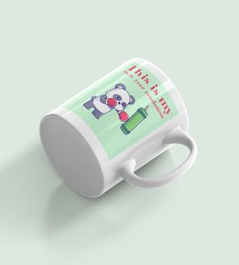 New Year New Resolution, Men's Printed Sublimated Coffee Mugs