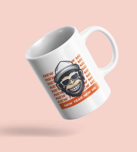 Moneky's New Year, New Year Printed Coffee Mugs