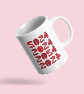 2024 Has Come, Men's Printed Sublimated Coffee Mugs