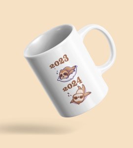 Sleep More, Graphic Printed Sublimated Coffee Mugs