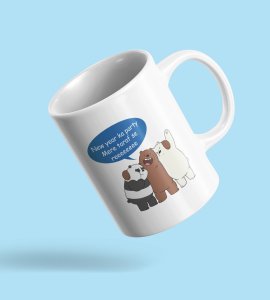 Party Is Mine, Printed Coffee Mugs On New Year Theme