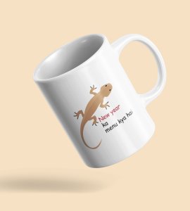 What's The Menu? Men's Printed Sublimated Coffee Mugs