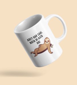 New Year Always Comes, New Year Printed Coffee Mugs