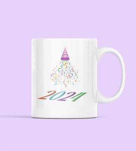New year Bells, Men's Printed Sublimated Coffee Mugs