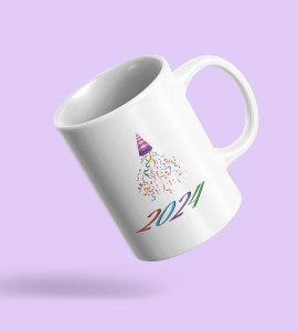 New year Bells, Men's Printed Sublimated Coffee Mugs