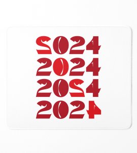 2024 Has Come, Men's Printed Sublimated Mouse Pad