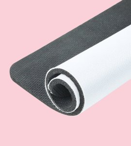 New Year Resolution, Men's Printed Sublimated Mouse Pad