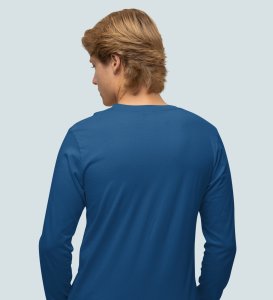 Christmas Arrival: Welcome Christmas WithBlueFull Sleeve T-shirt Perfect Gift For Kids Boys Girls