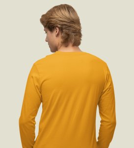 Om Santa Baba: Cute DesignerFull Sleeve T-shirt Yellow Perfect Gifts For Boys girls