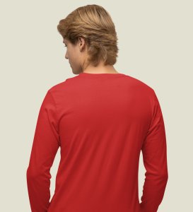 Graphic's Lover Santa: Best DesignedFull Sleeve T-shirt Red Perfect Gift For Secret Santa