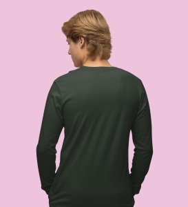 Society Against Santa: Unique DesignedFull Sleeve T-shirt Green Best Gifts For Secret Santa