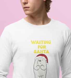 Waiting For Santa| Christmas ThemedFull Sleeve T-shirt | BestFull Sleeve T-shirts for Boys Girls
