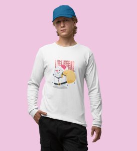 Summer Lover Snowman: Most Unique DesignerFull Sleeve T-shirt White Best Gift For Boys Girls